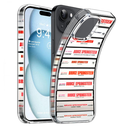 Bruce Springsteen Albums Cassette Collection Retro Phone Case