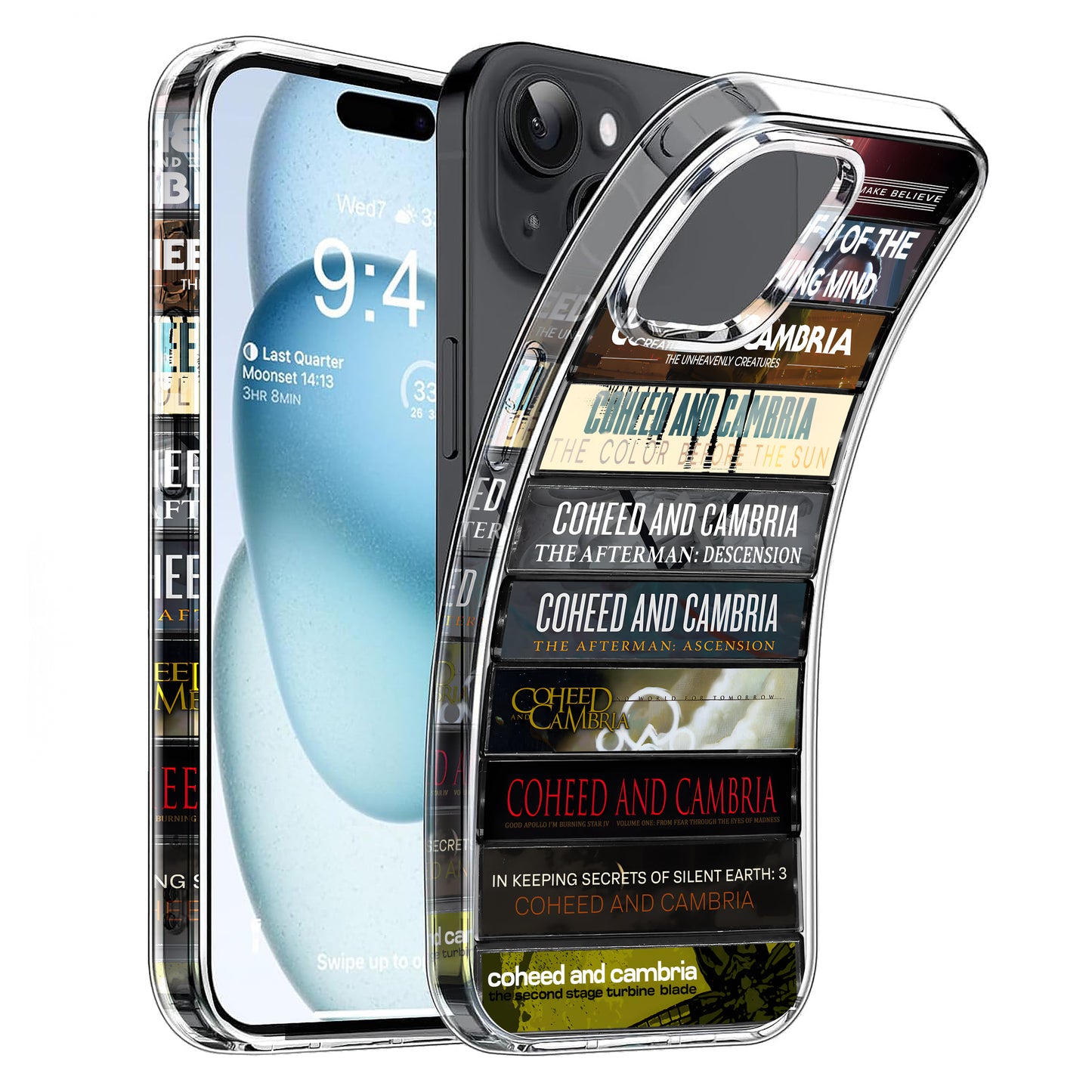 Coheed And Cambria Albums Cassette Collection Retro Phone Case