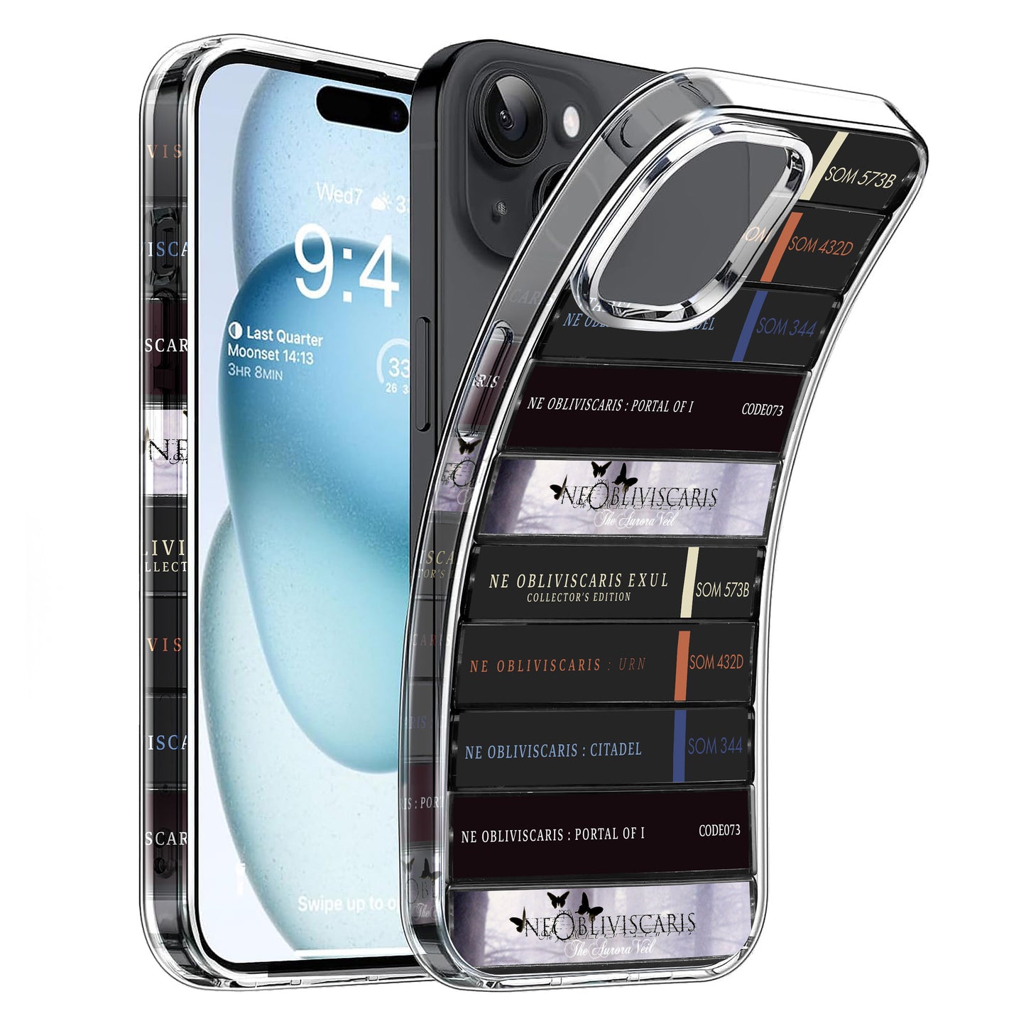 Ne Obliviscaris Albums Cassette Collection Retro Phone Case