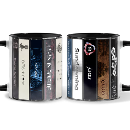 Sleep Token Albums Cassette Collection Retro Accent Mug