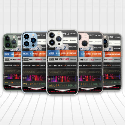 Muse Albums Cassette Collection Retro Phone Case
