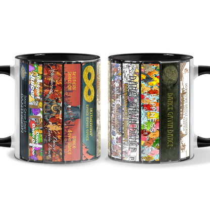 Dance Gavin Dance Albums Cassette Collection Retro Accent Mug