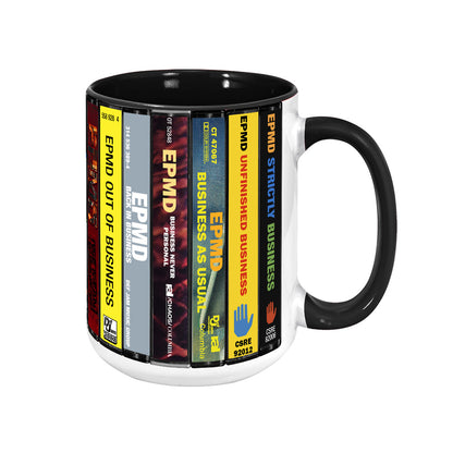 EPMD Albums Cassette Collection Retro Accent Mug
