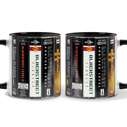 BLACKstreet Albums Cassette Collection Retro Accent Mug