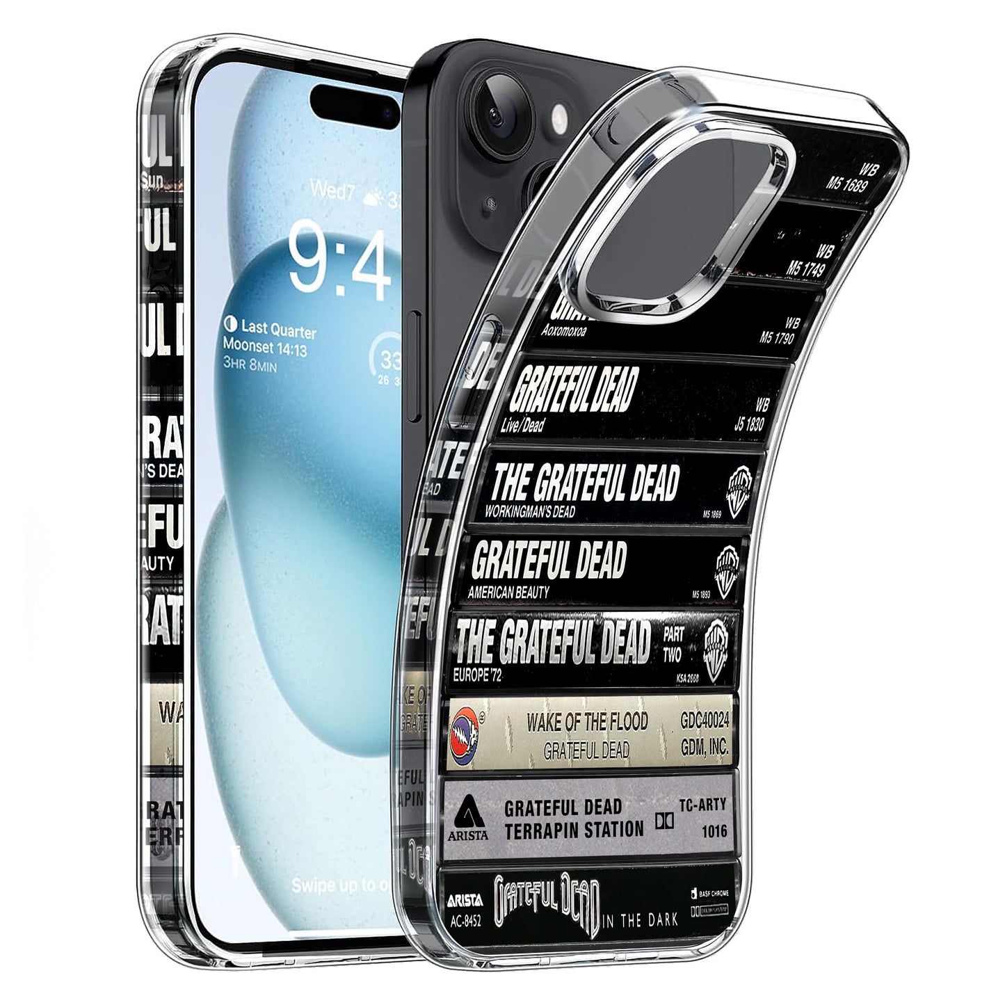 Grateful Dead Albums Cassette Collection Retro Phone Case