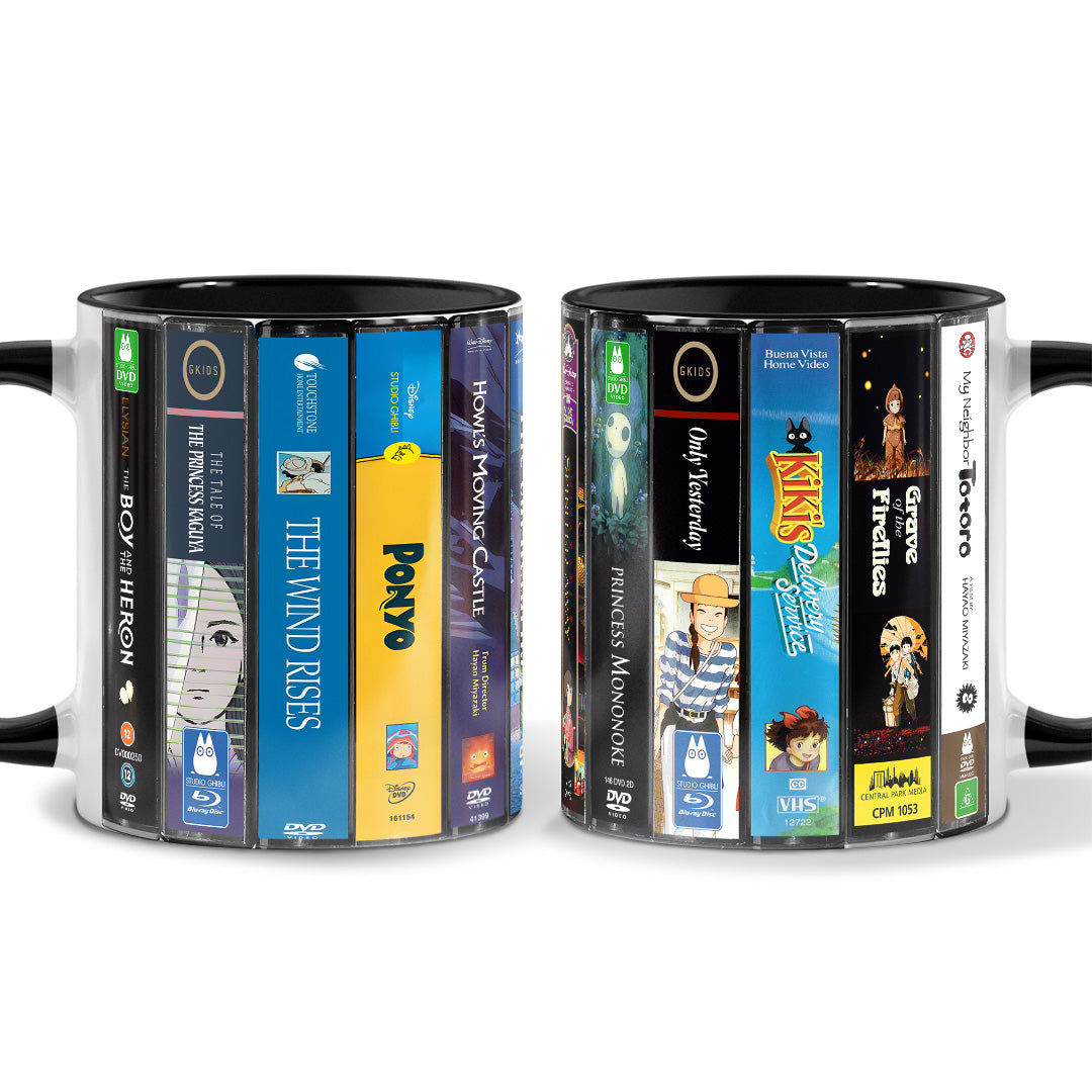 Ghibli Movie Collection Retro Accent Mug
