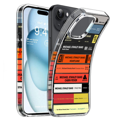 Michael Stanley Band Albums Cassette Collection Retro Phone Case