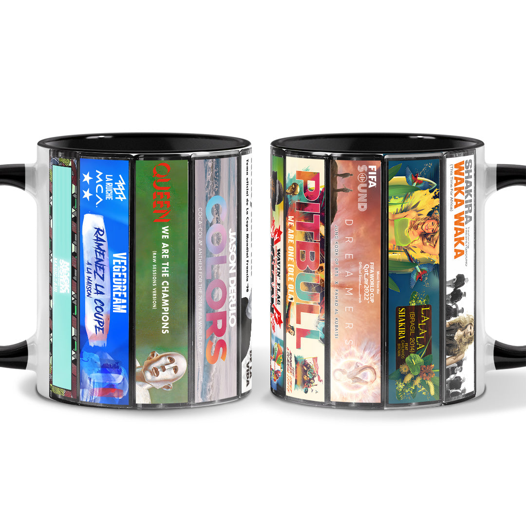 World Cup Single Covers Collection Retro Accent Mug