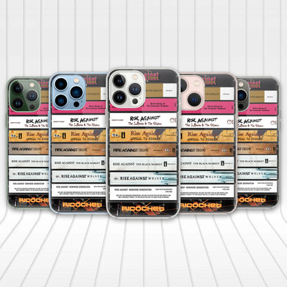 Rise Against Albums Cassette Collection Retro Phone Case