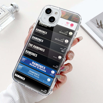 Ramones Albums Cassette Collection Retro Phone Case