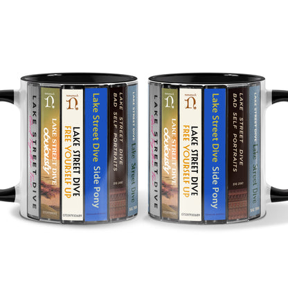 Lake Street Dive Albums Cassette Collection Retro Accent Mug