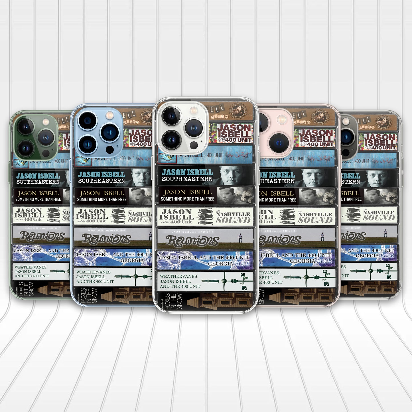 Jason Isbell Albums Cassette Collection Retro Phone Case
