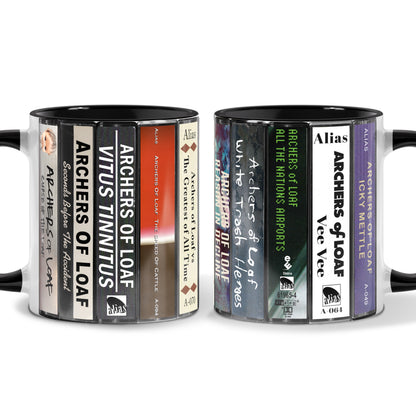 Archers of Loaf Albums Cassette Collection Retro Accent Mug