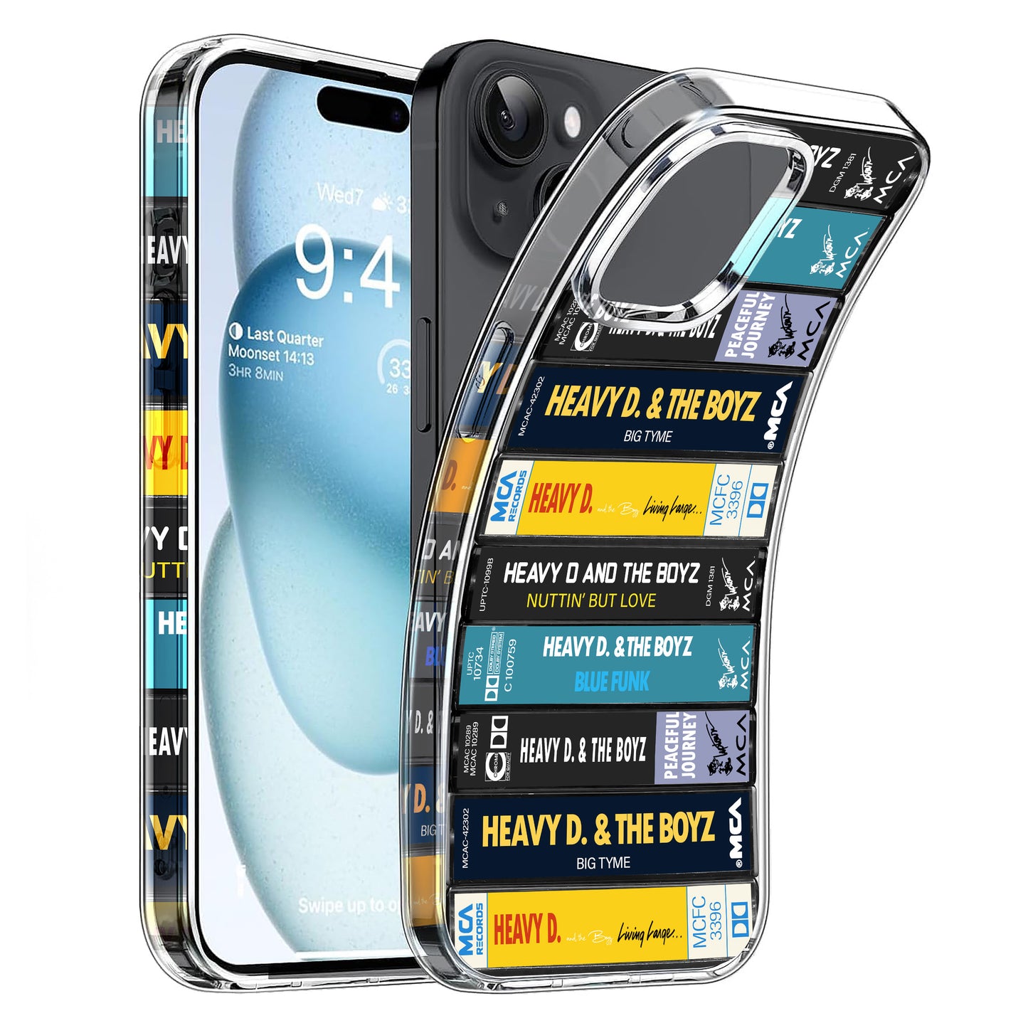 Heavy D & the Boyz Albums Cassette Collection Retro Phone Case