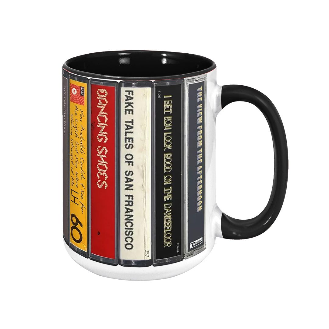 Arctic Monkeys Debut Album Retro Cassette Collection Accent Mug