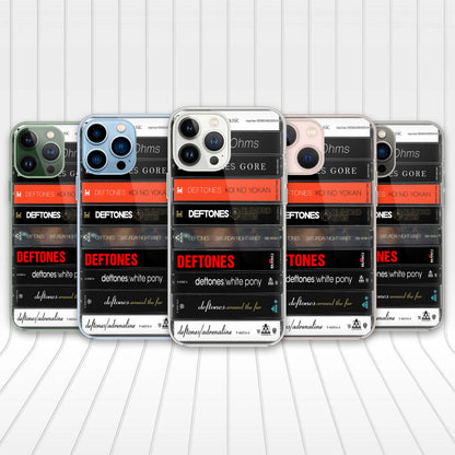 Deftones Albums Cassette Collection Retro MagSafe Phone Case