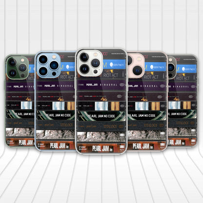 pj Albums Cassette Collection Retro Phone Case