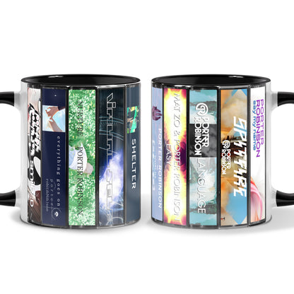 Porter Robinson Albums Cassette Collection Retro Accent Mug