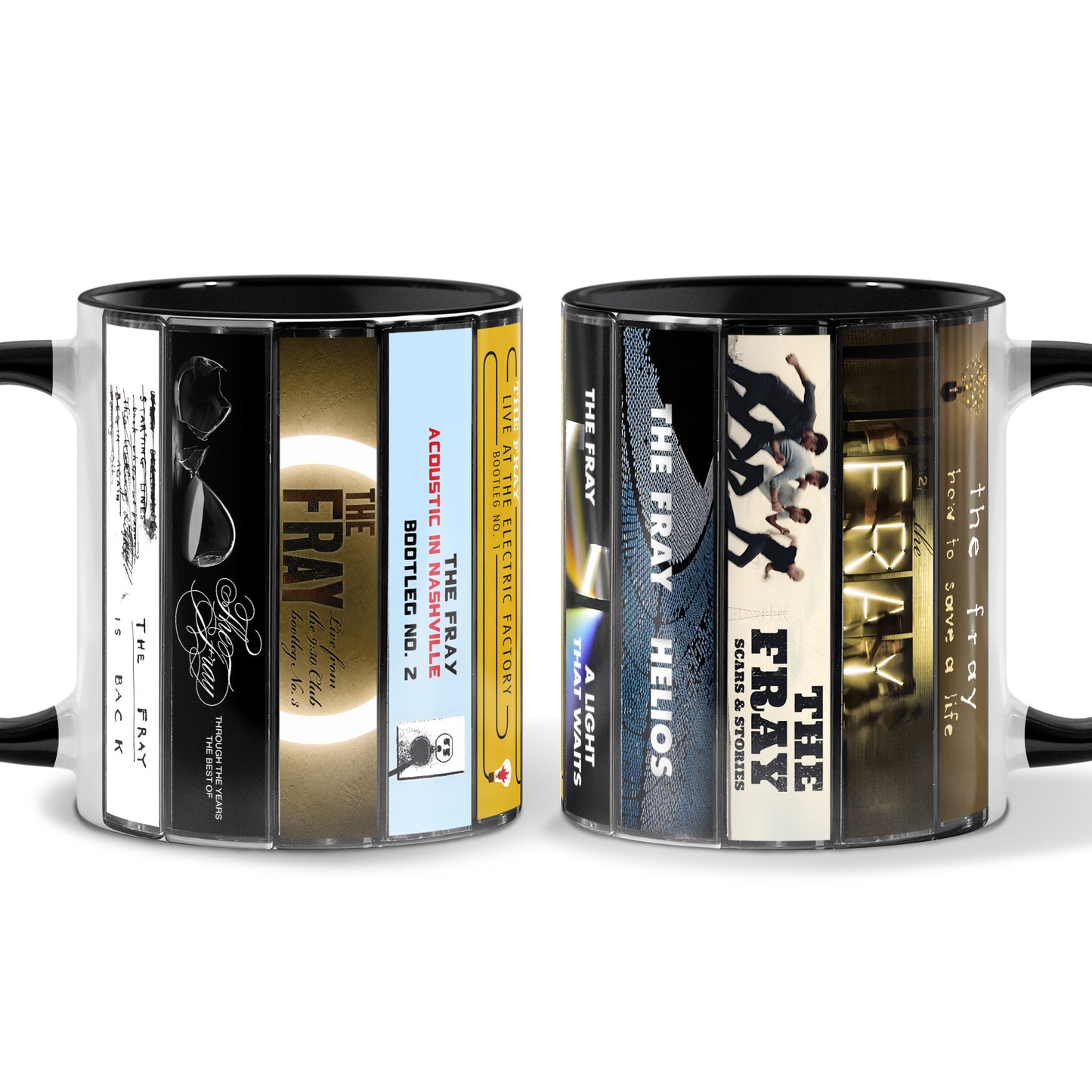 The Fray Albums Cassette Collection Retro Accent Mug