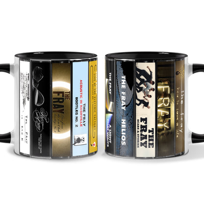 The Fray Albums Cassette Collection Retro Accent Mug