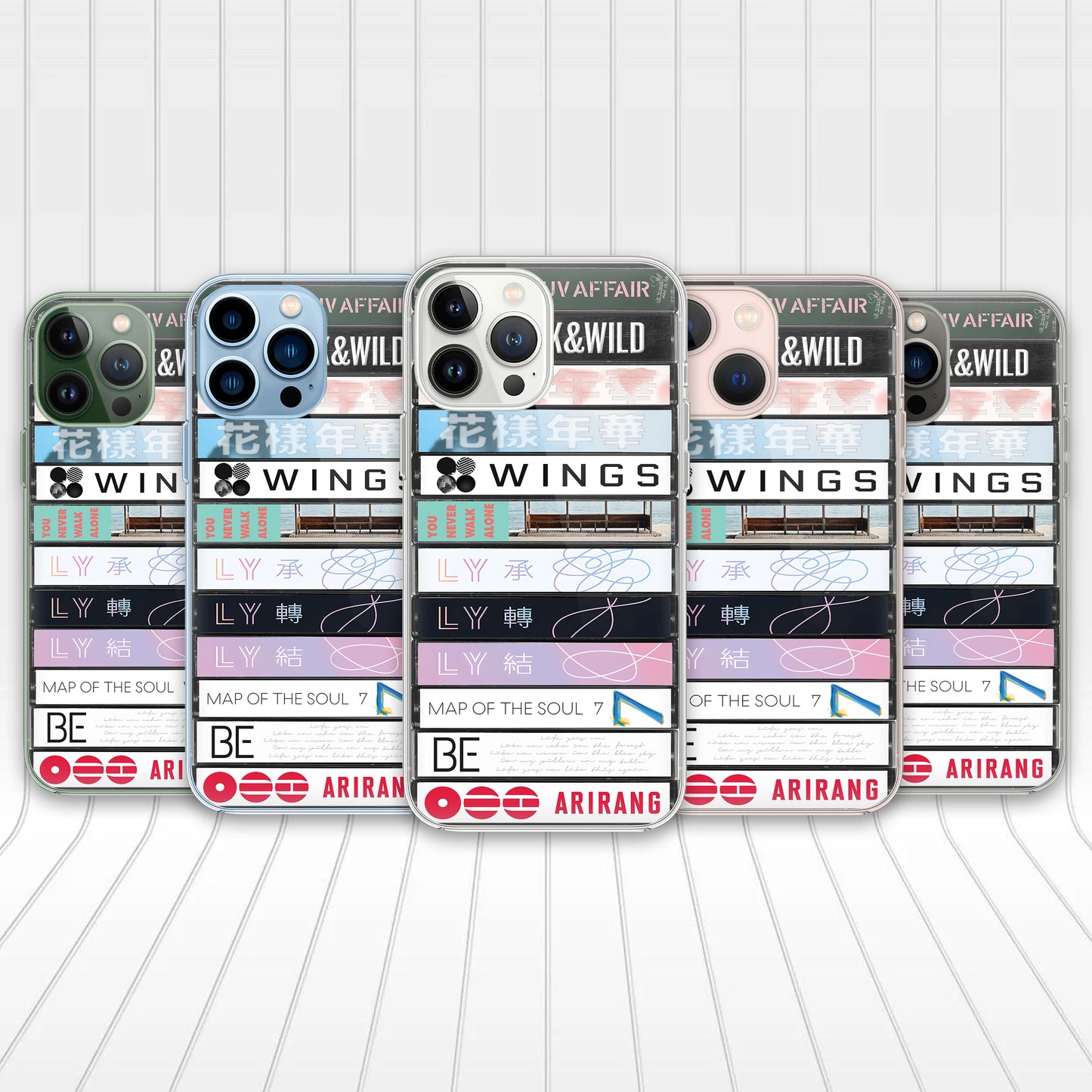 BTS Albums Collection Phone Case