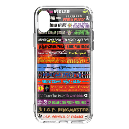 Insane Clown Posse Albums Cassette Collection Retro Phone Case