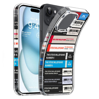 Steve Miller Band Albums Cassette Collection Retro Phone Case