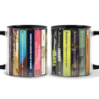Silverstein Albums Cassette Collection Retro Accent Mug