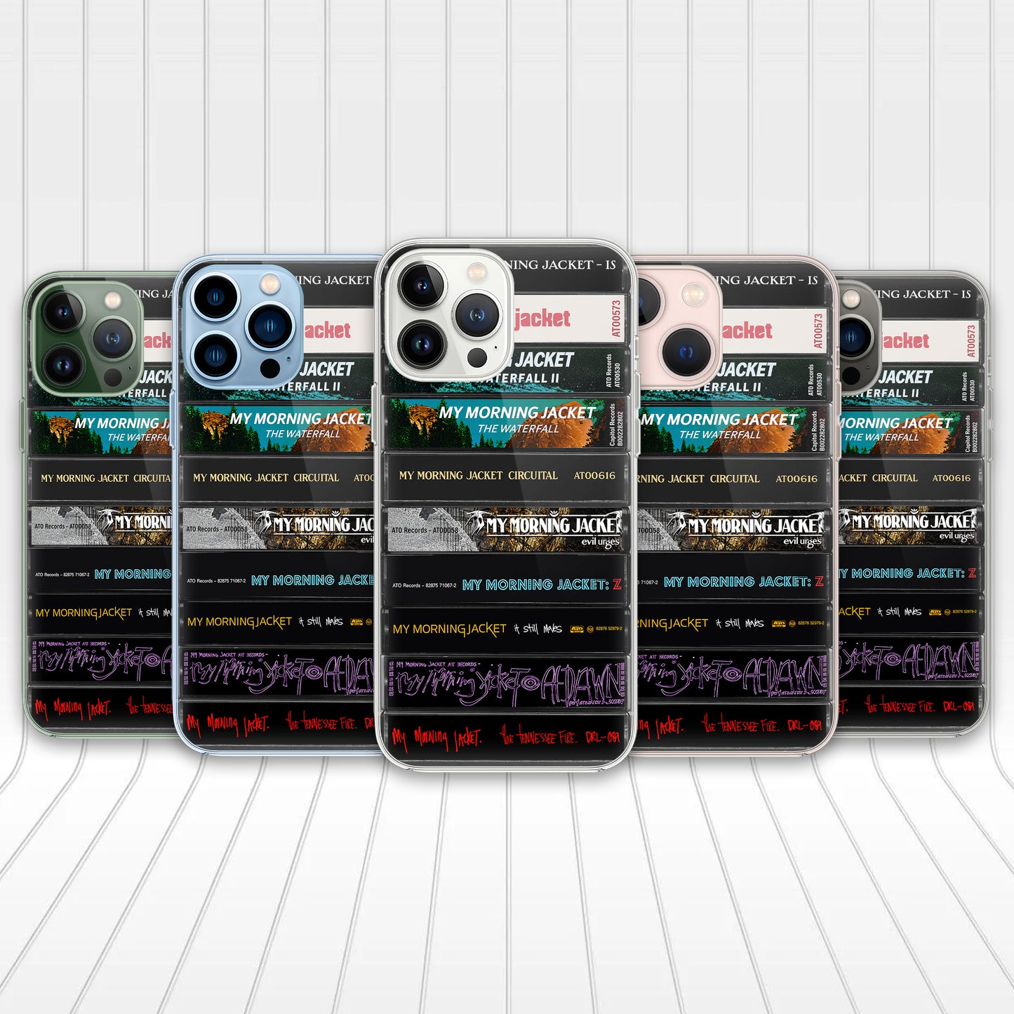 My Morning Jacket Albums Cassette Collection Retro Phone Case
