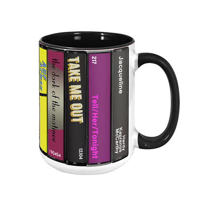 Franz Ferdinand Albums Cassette Retro Collection Accent Mug