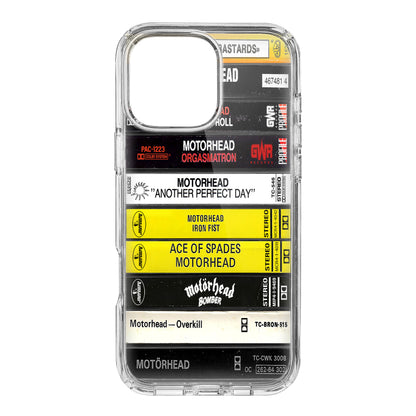 Motorhead Albums Cassette Collection Retro Phone Case