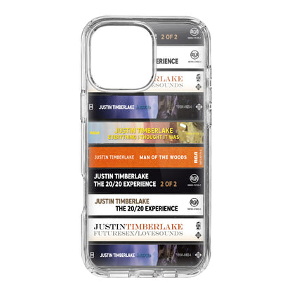 Justin Timberlake Albums Cassette Collection Retro Phone Case