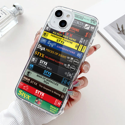 Styx & Dennis DeYoung Albums Cassette Collection Retro Phone Case