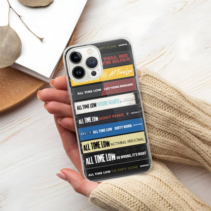 All Time Low Albums Cassette Collection Retro Phone Case