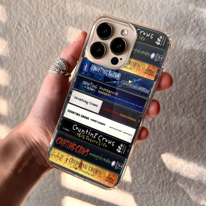 Counting Crows Albums Cassette Collection Retro Phone Case