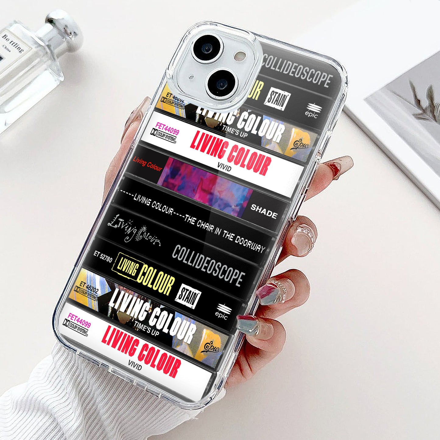 Living Colour Albums Cassette Collection Retro Phone Case