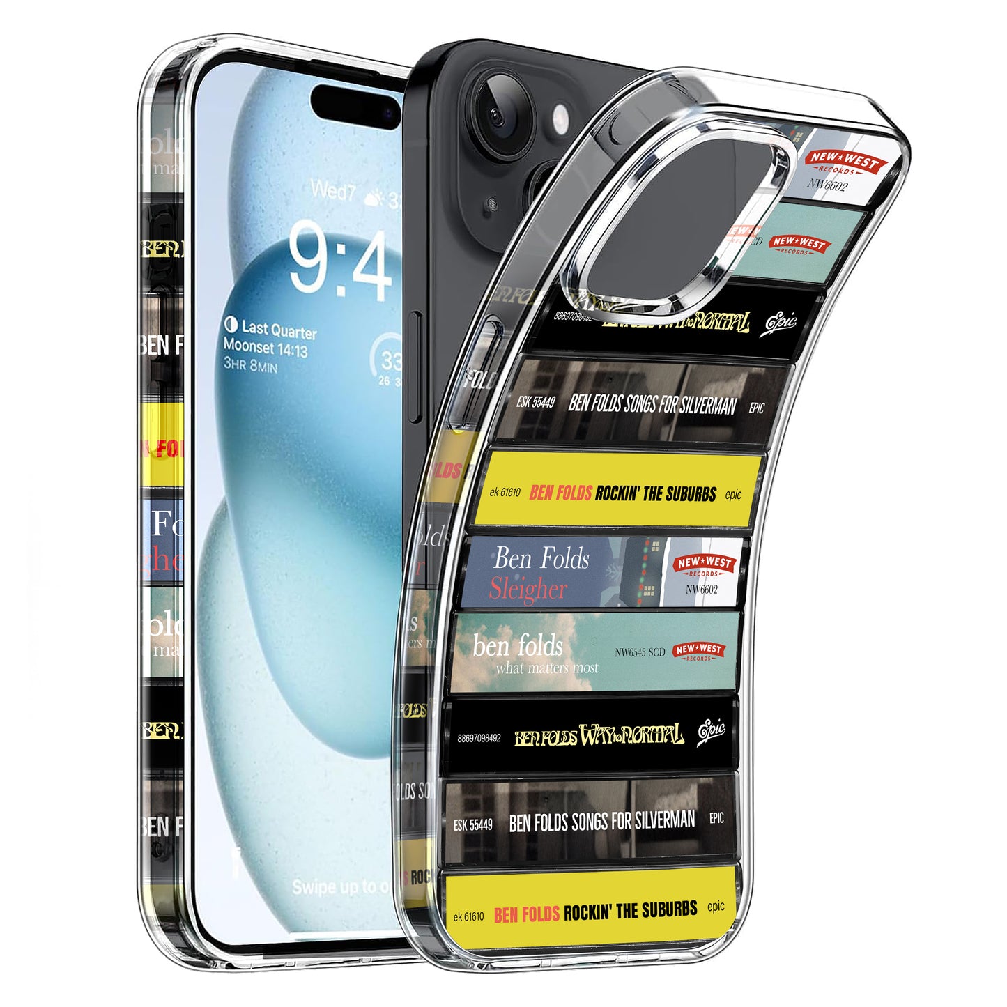 Ben Folds Albums Cassette Collection Retro Phone Case