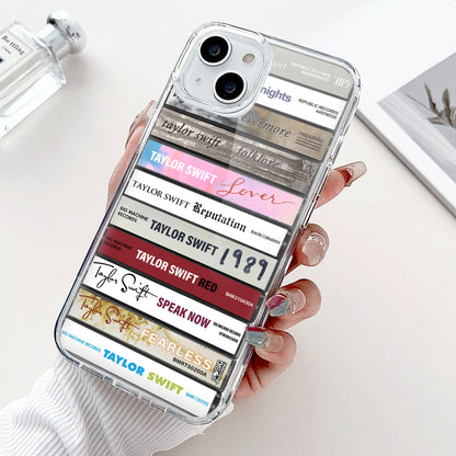 Taylor Swift Albums Cassette Collection Retro Phone Case