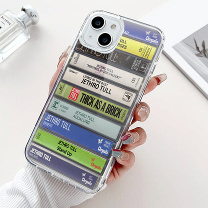 Jethro Tull Albums Cassette Collection Retro Phone Case