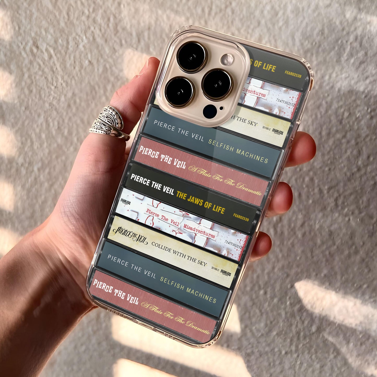 Pierce The Veil Albums Cassette Collection Retro Phone Case