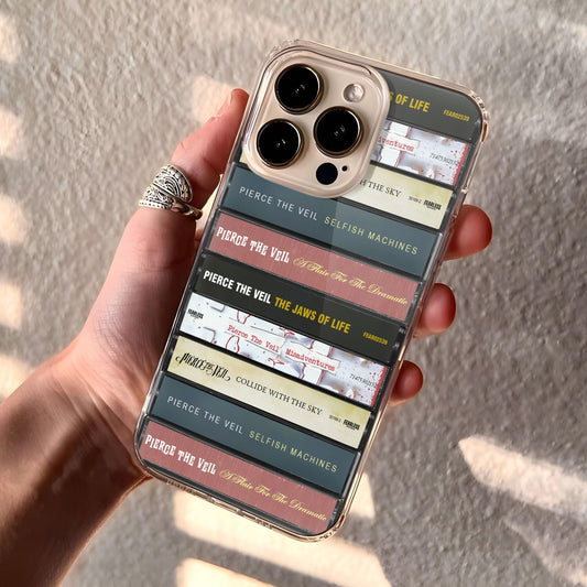 Pierce The Veil Albums Cassette Collection Retro Phone Case