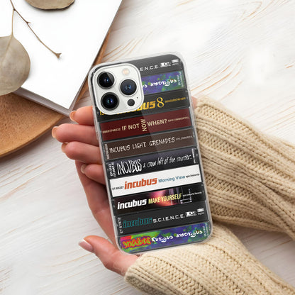 Incubus Albums Cassette Collection Retro Phone Case