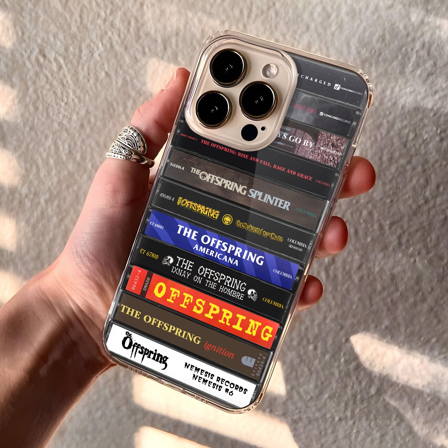 The Offspring Albums Cassette Collection Retro Phone Case