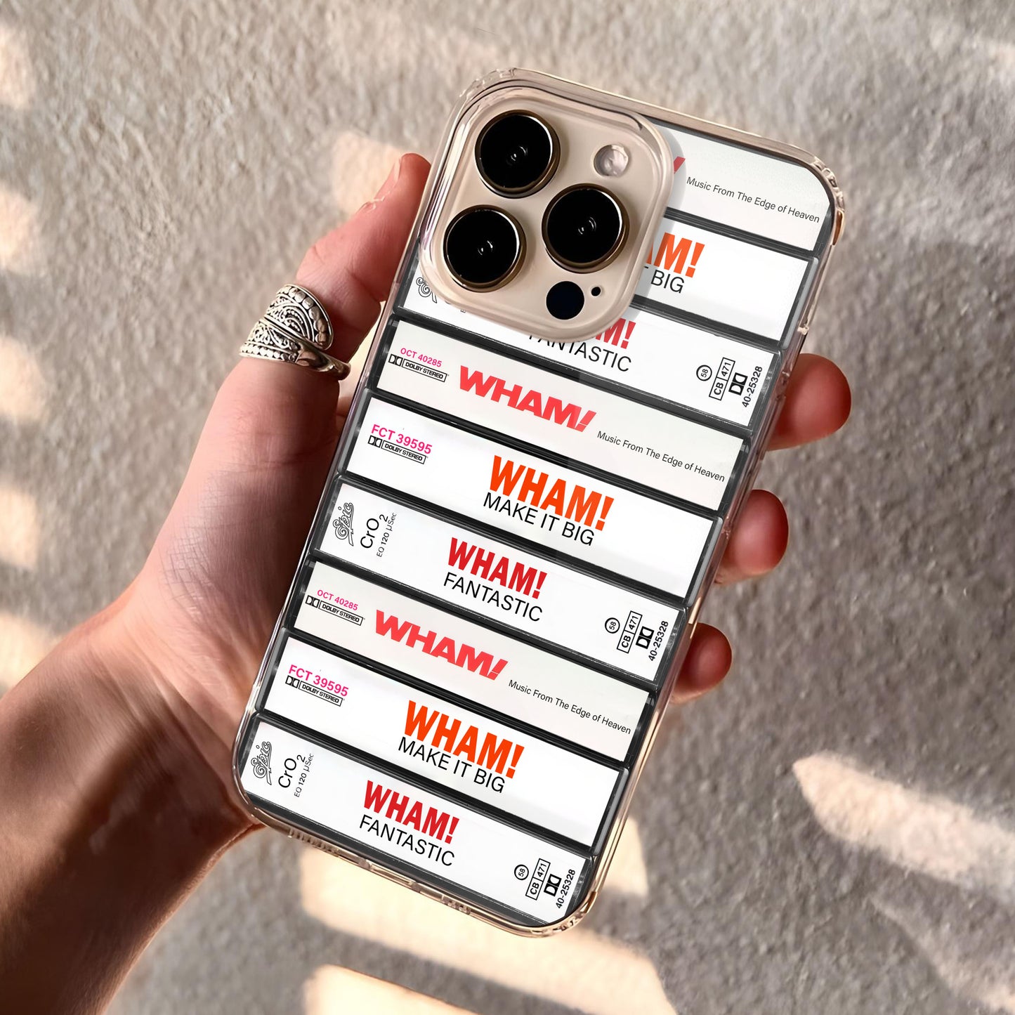 Wham! Albums Cassette Collection Retro Phone Case