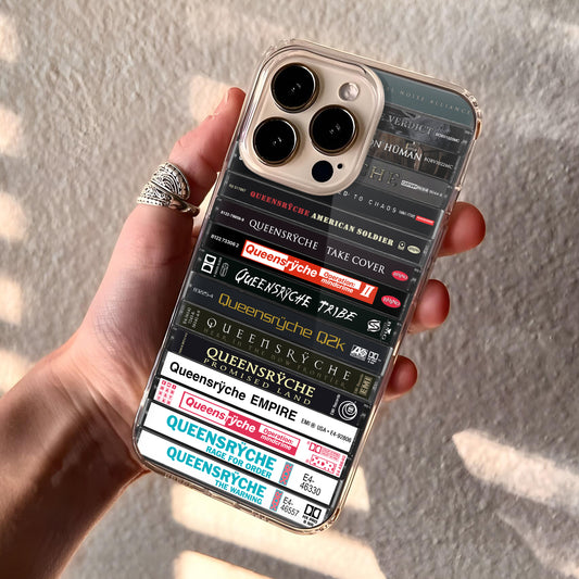 Queensryche Albums Cassette Collection Retro Magsafe Phone Case