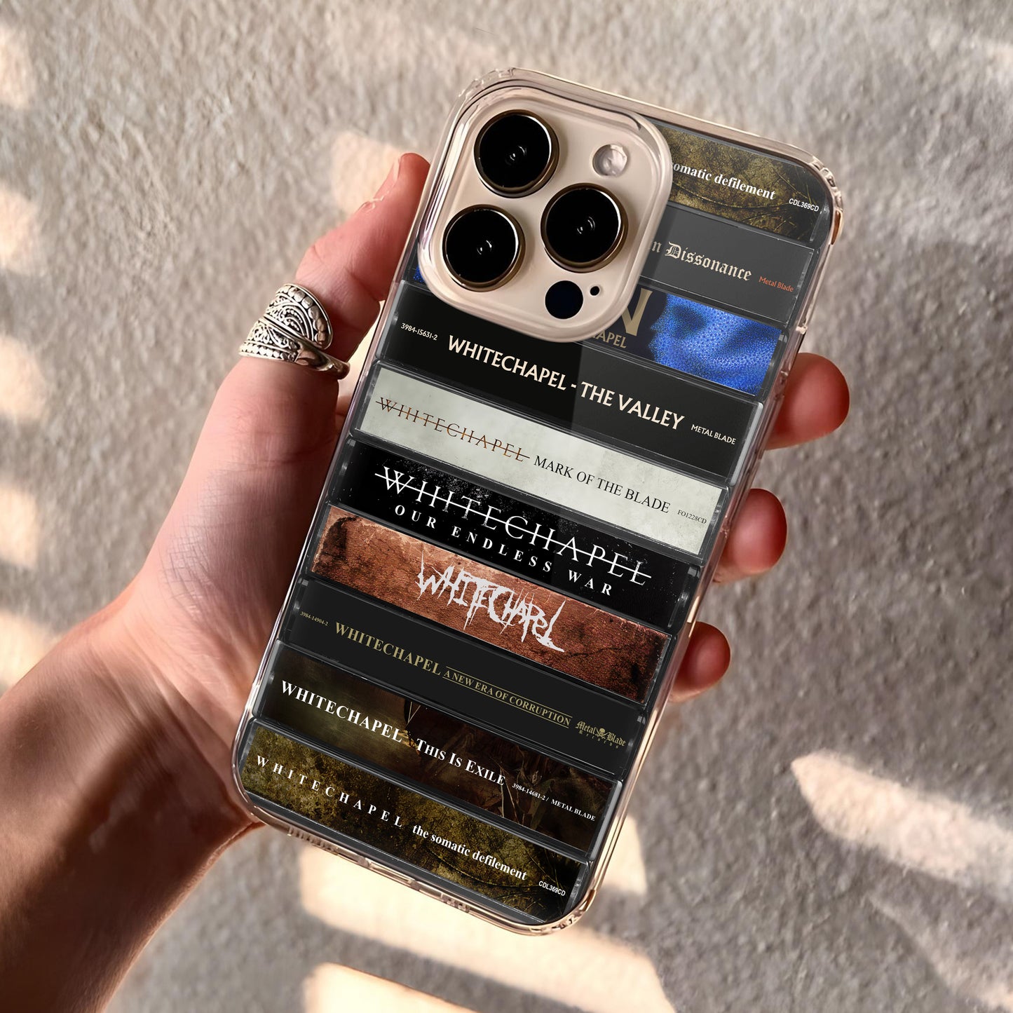 Whitechapel Albums Cassette Collection Retro Phone Case