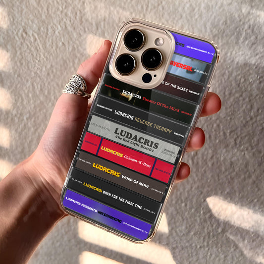Ludacris Albums Cassette Collection Retro Phone Case