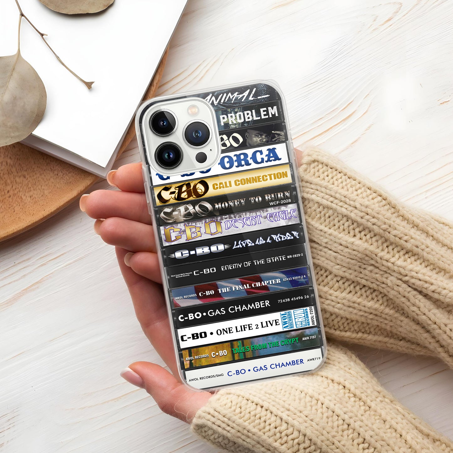 C-Bo Albums Cassette Collection Retro Phone Case