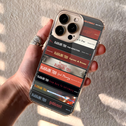 Alkaline Trio Albums Cassette Collection Retro Phone Case