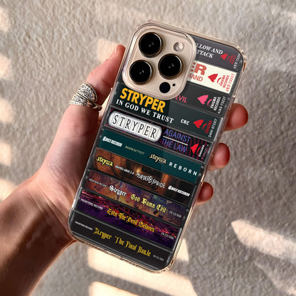 Stryper Albums Cassette Collection Retro Phone Case